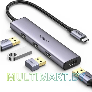 USB-хаб Ugreen CM473 (20841)